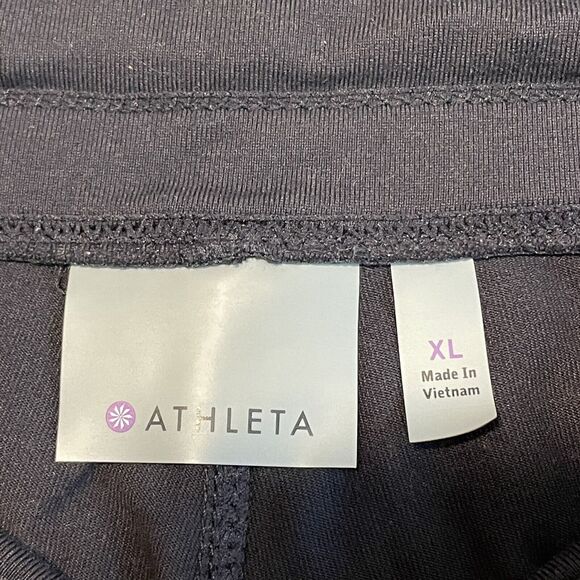 Athleta Pants Women’s XLAlpine Valley Black Fleece Lined Outdoor P22 - Picture 5 of 9